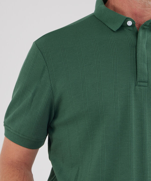 Polo Textura Unicolor