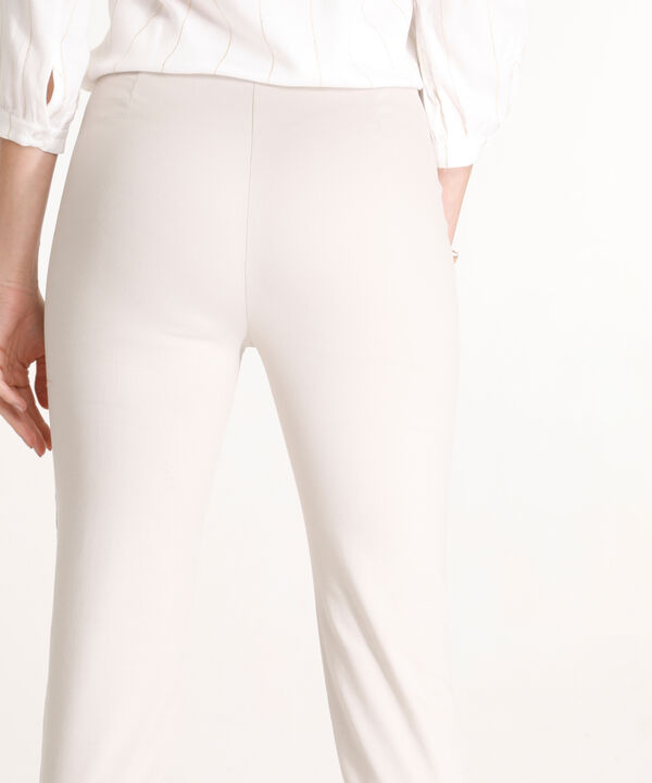 Leggings Unicolor Con Pretina Interna