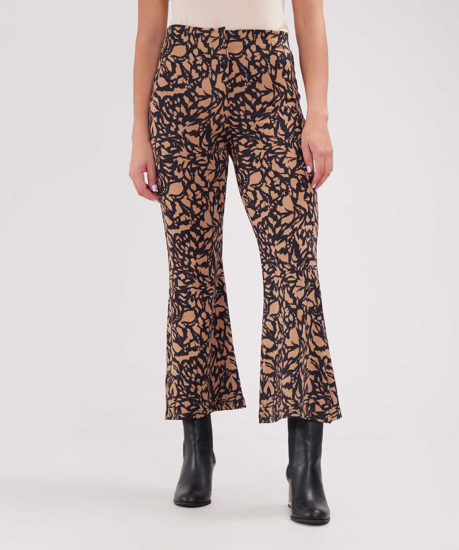 Leggins Tipo Flare Estampado