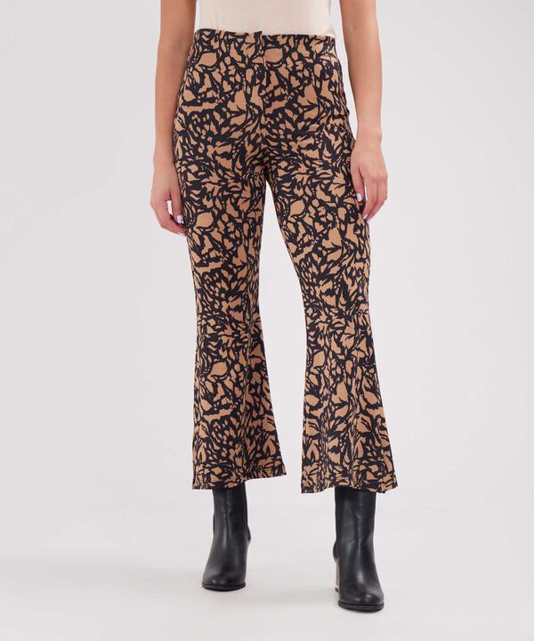 Leggins Tipo Flare Estampado