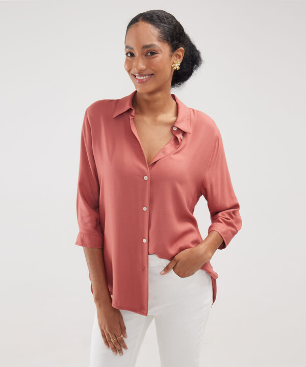 Camisa Manga Tres Cuartos Calidos