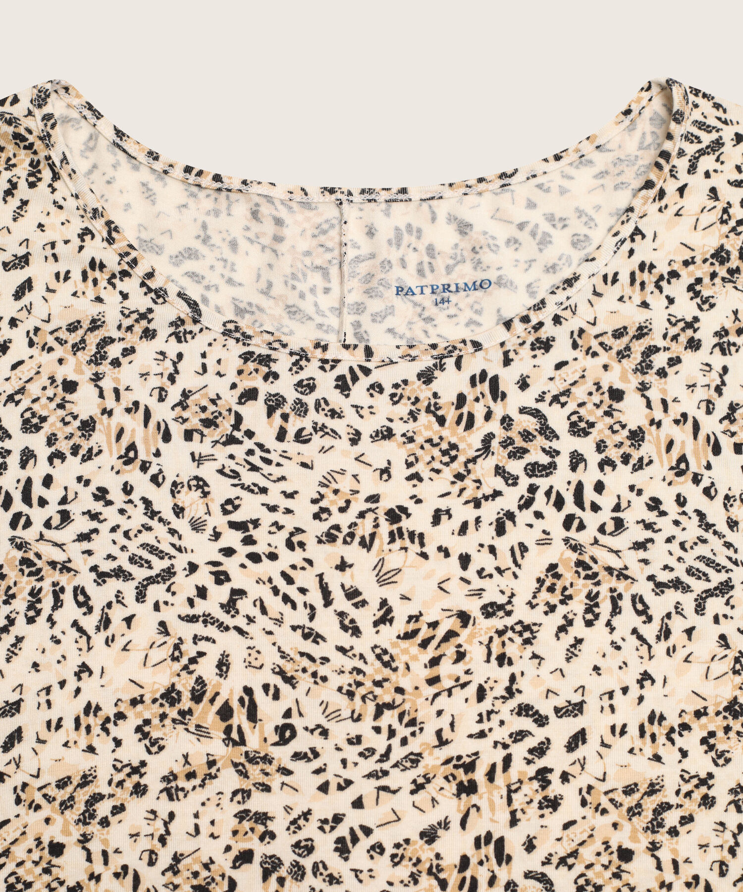 Camiseta mujer estampada manga corta