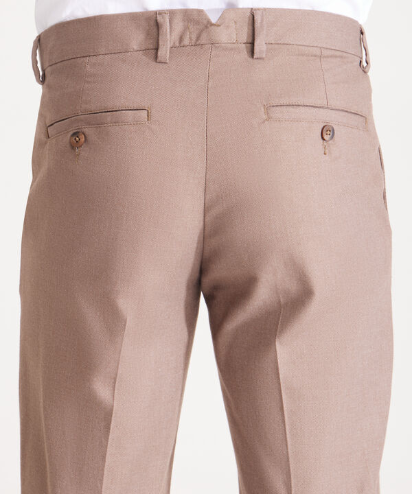 Pantalon En Tejido Plano Preteñido