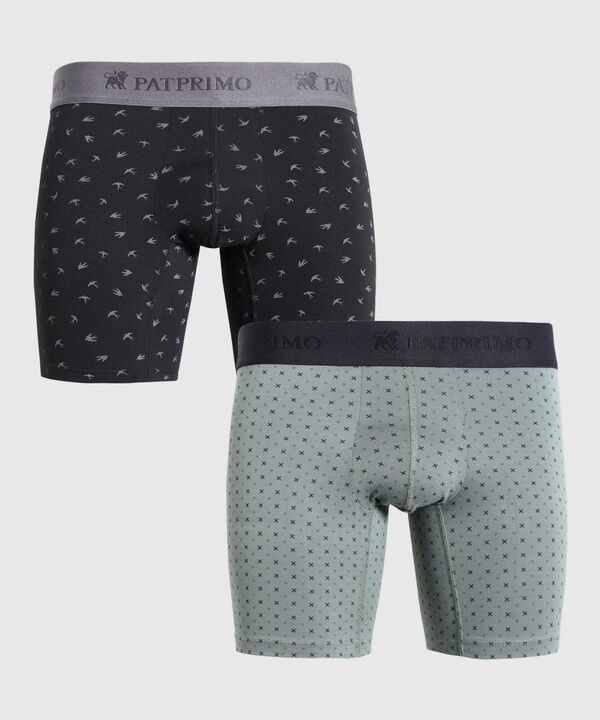 Pack X 2 Boxer Medio Estampados image number null