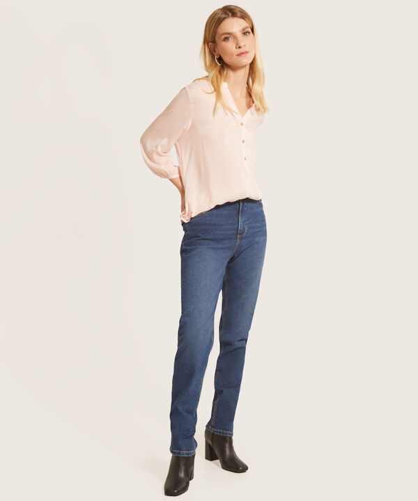 Jean Straight Tono Medio