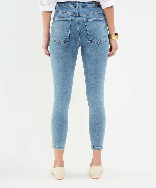 Jeans Skinny Tono Claro