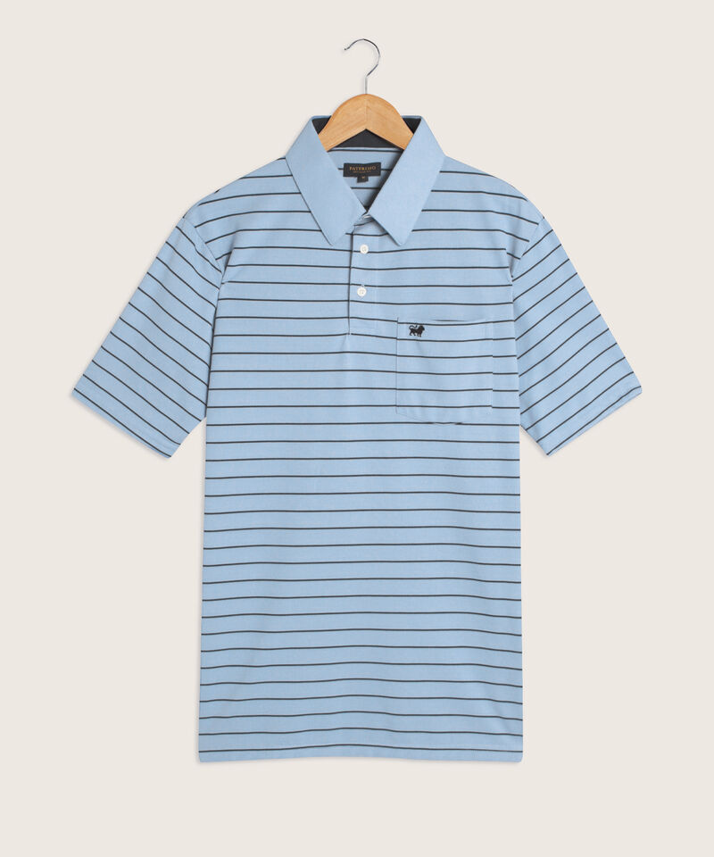 Polo Cuello Duro  Prete&ntilde;ido Bicolor