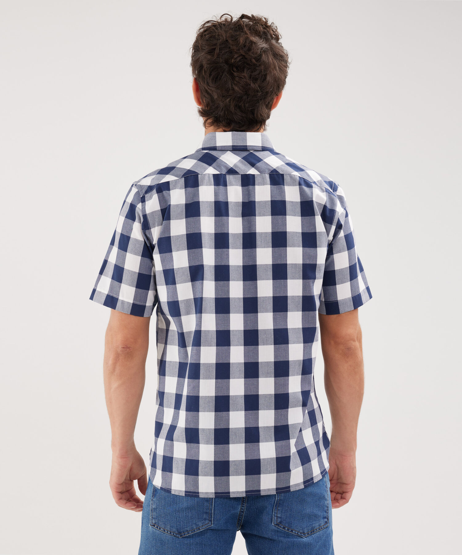 Camisa Manga Corta Preteñida