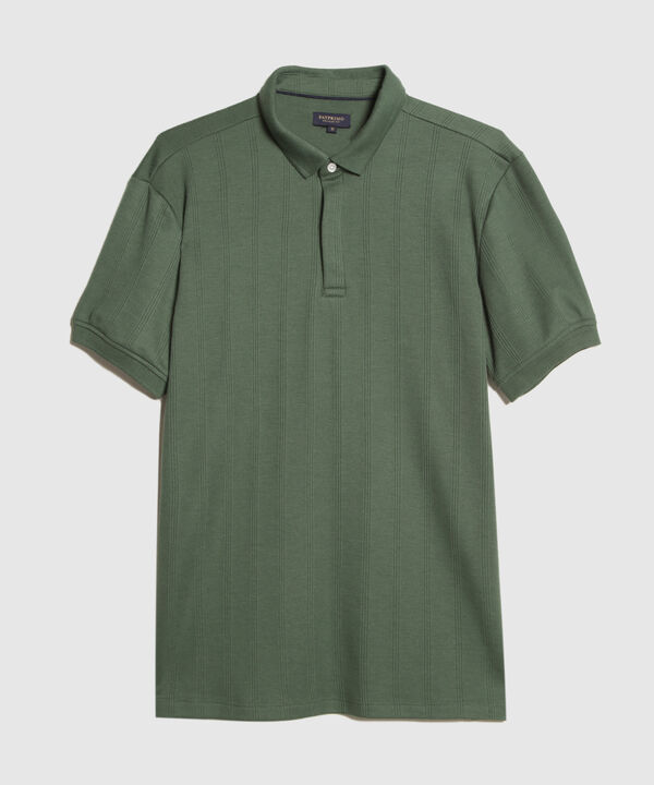 Polo Textura Unicolor