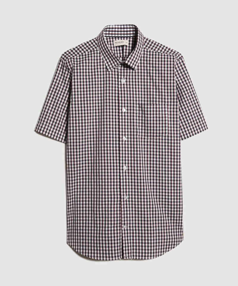Camisa Manga Corta Preteñida Regular Fit