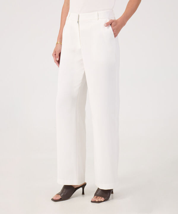Pantalon recto unicolor  image number null