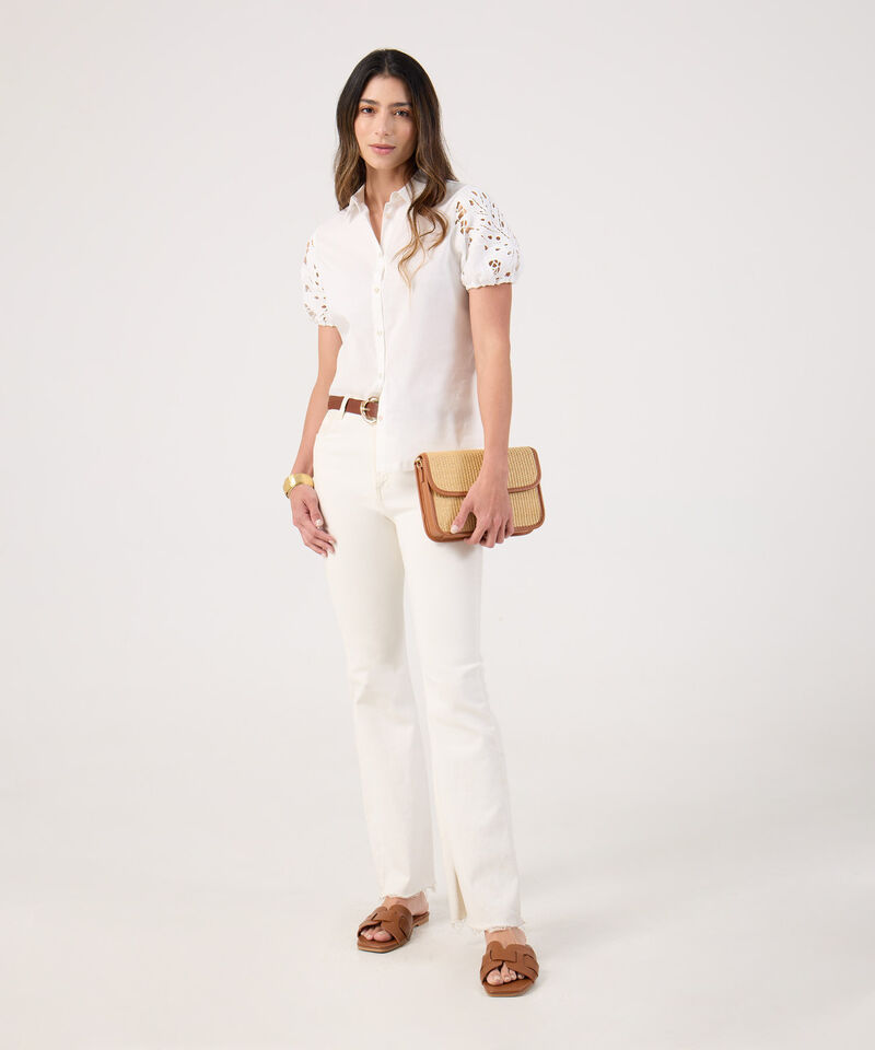 Camisa en ojalillo 