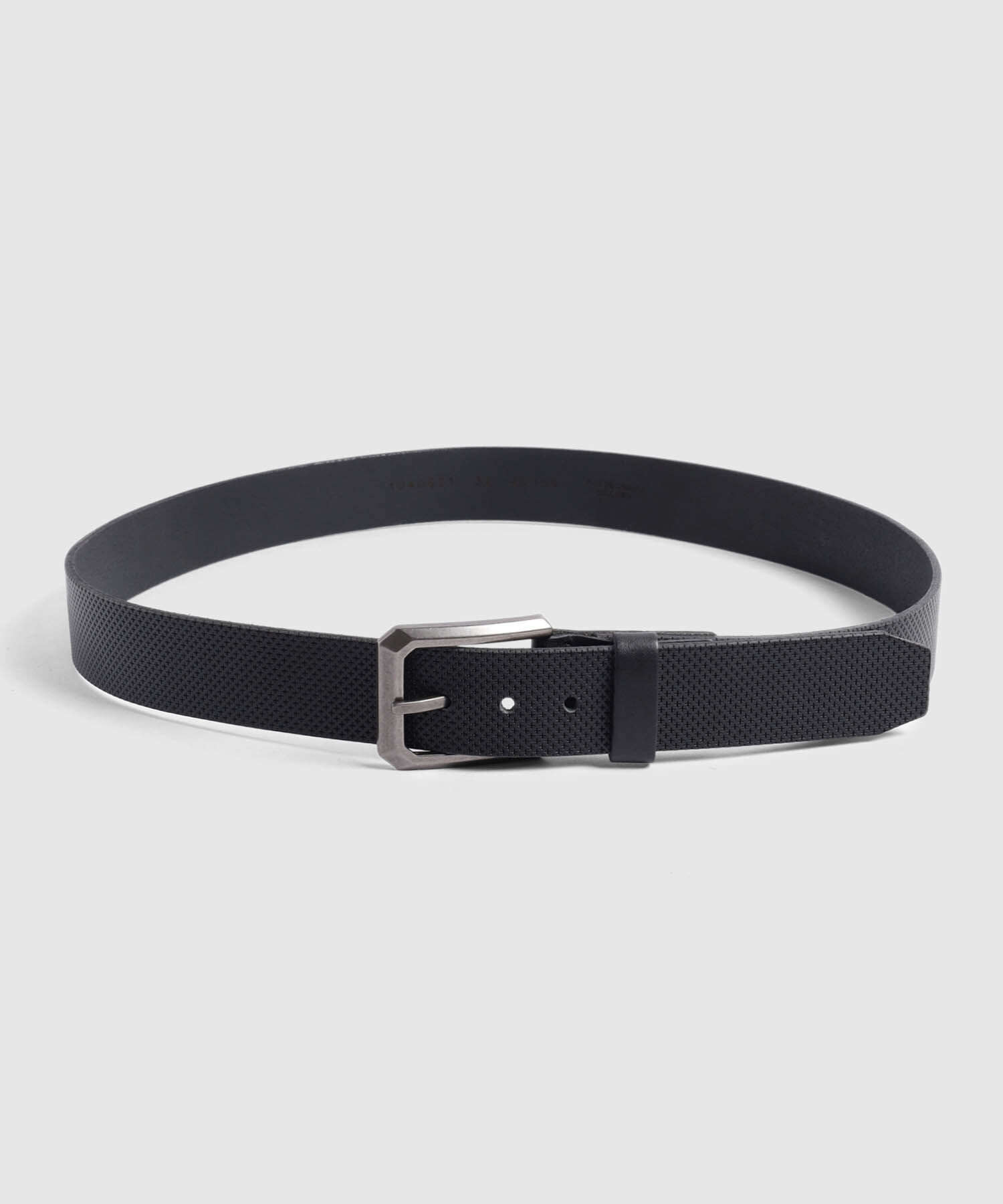 Cinturón de Correa Perforada Moderna Para Hombre