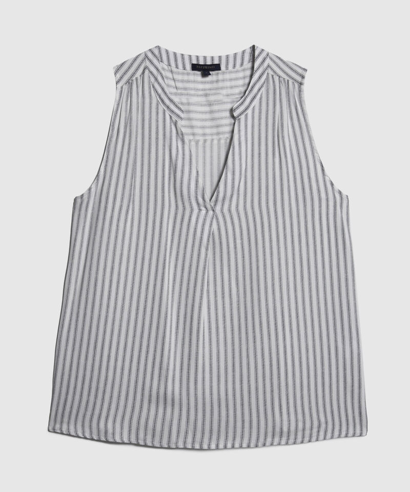 Blusa Manga Sisa Cuello Neru Estampada