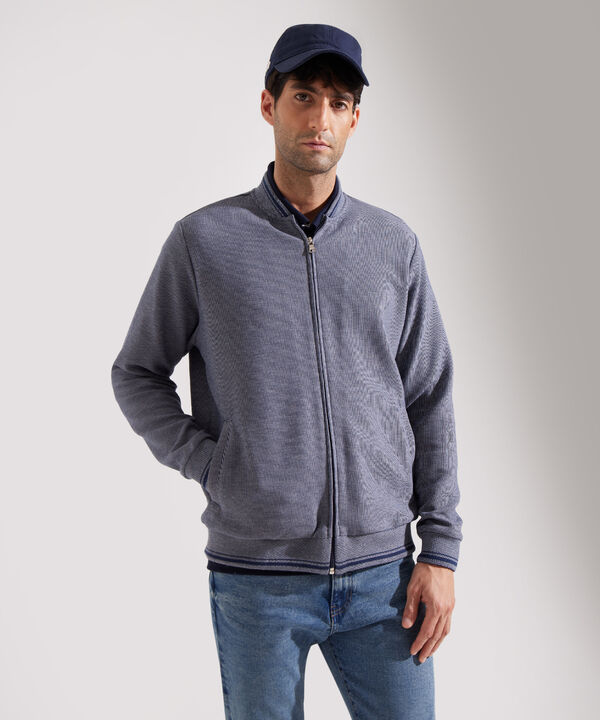Buzo Tejido Tipo Bomber image number null