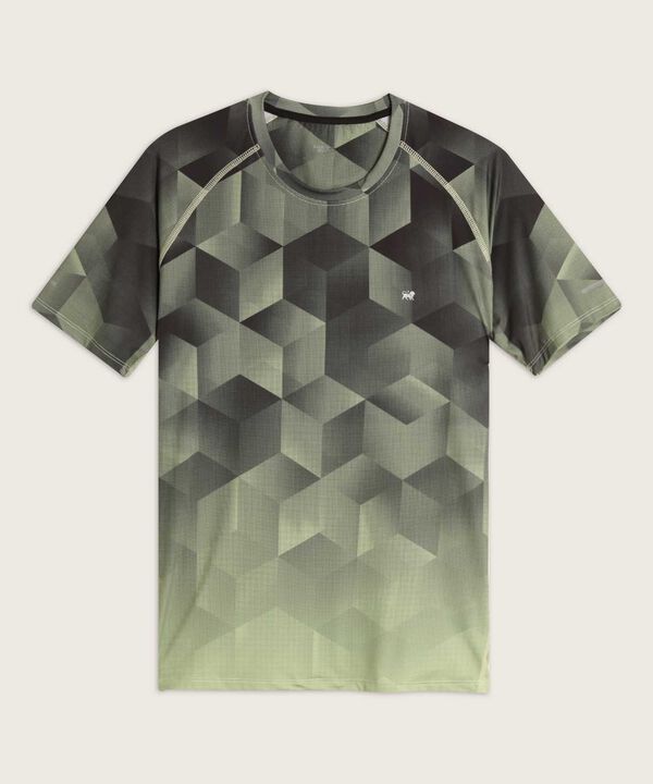 Camiseta Manga Ranglan Corta Sublimada Con Degrade, Sport Líneas Patprimo