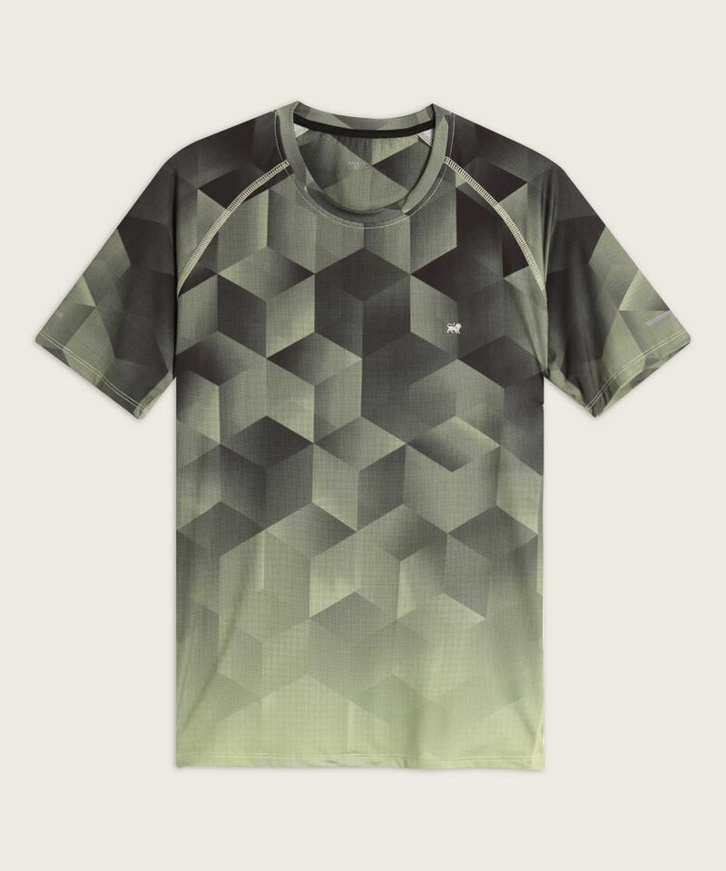 Camiseta Manga Ranglan Corta Sublimada Con Degrade, Sport Líneas Patprimo