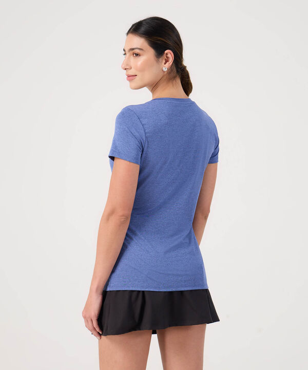 Camiseta Deportiva Jaspeada
