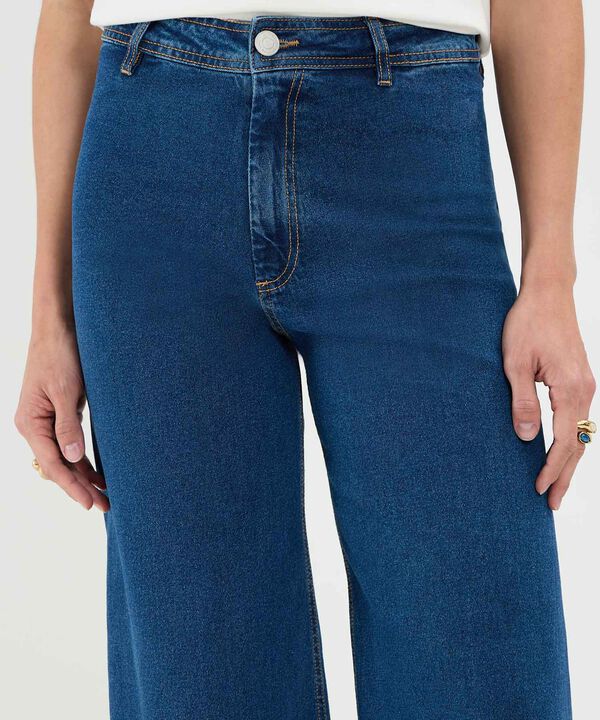 Jeans Culotte Tono Medio image number null
