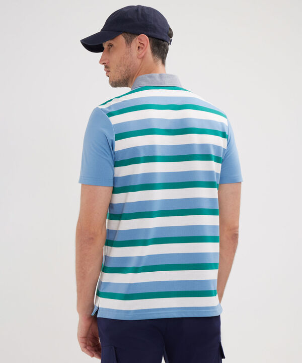Polo Preteñida, Cuello Maquina Con Bolsillo
