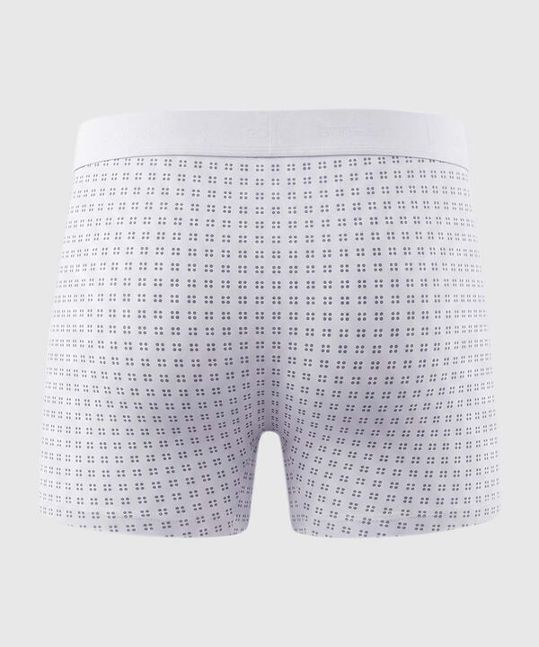 B&oacute;xer Medio Con Estampado Para Hombre