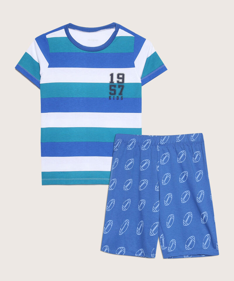 Pijama Camiseta Manga Corta