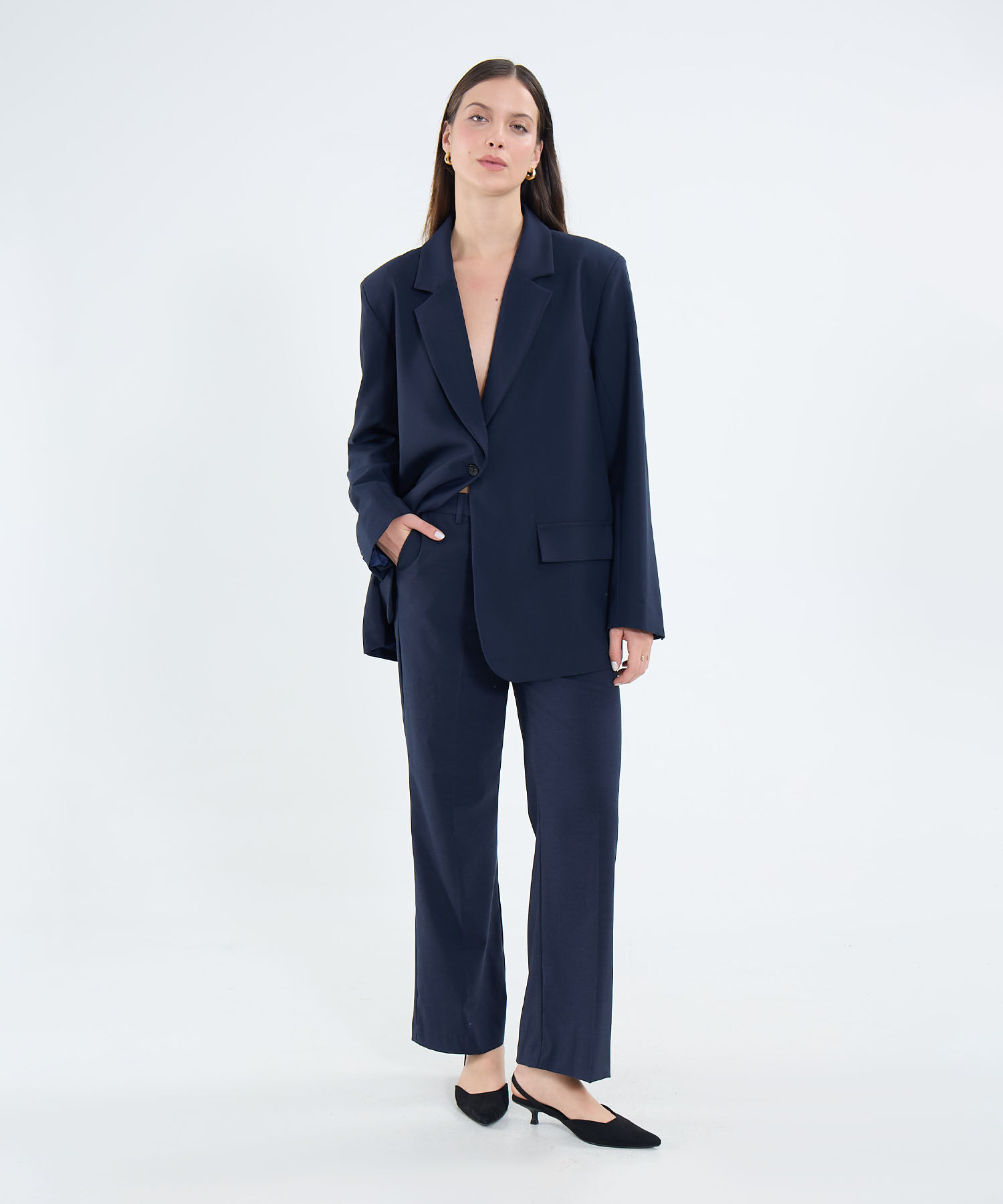 Pantalon Sastrero Unicolor