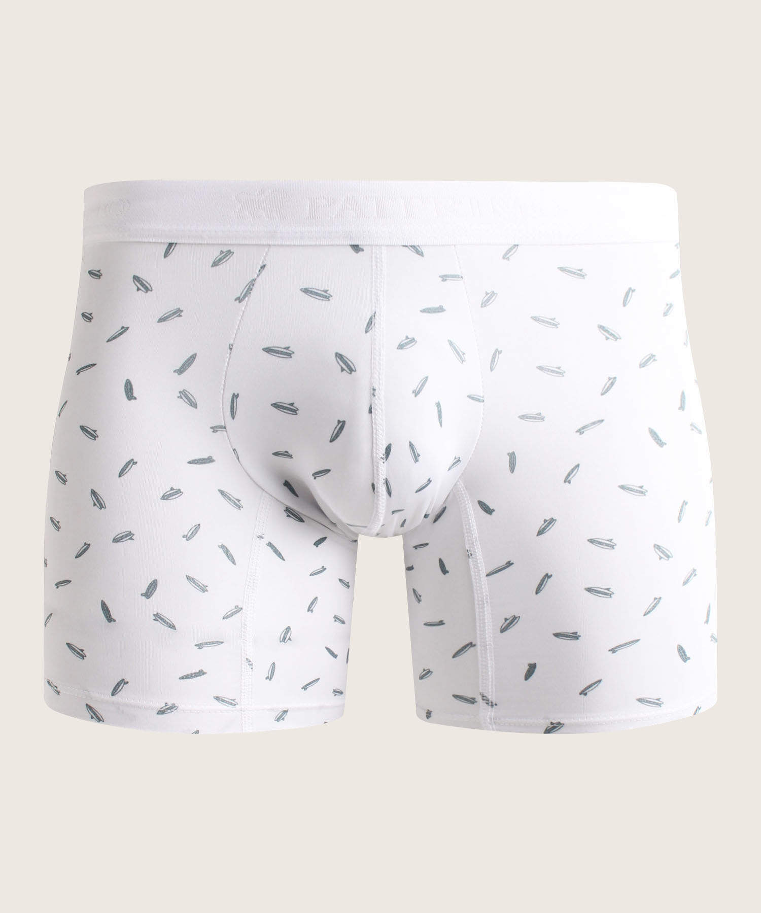 B&oacute;xer Medio Estampado En Microfibra 