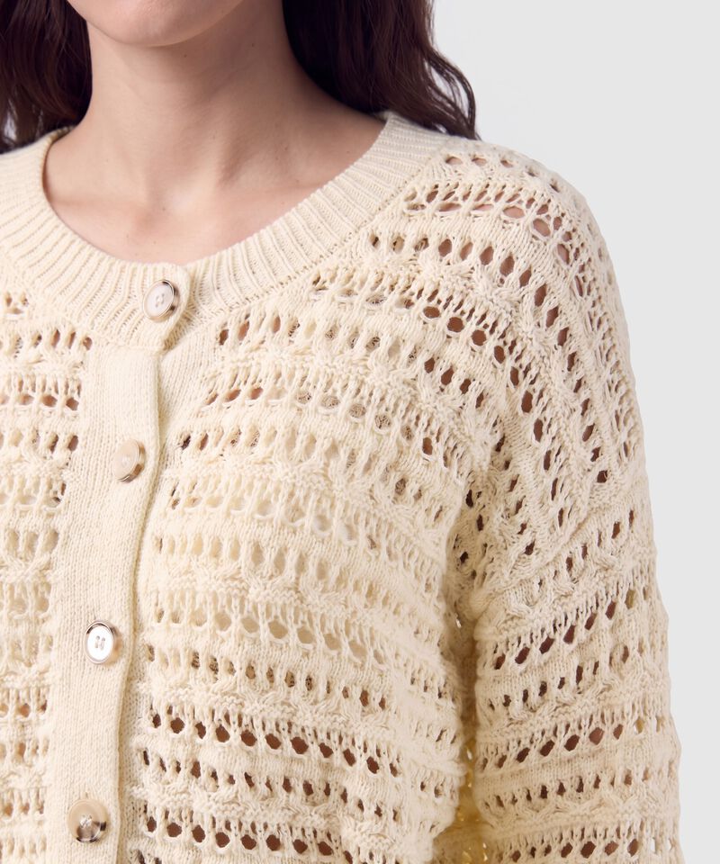 Saco Calado Con Botones Para Mujer