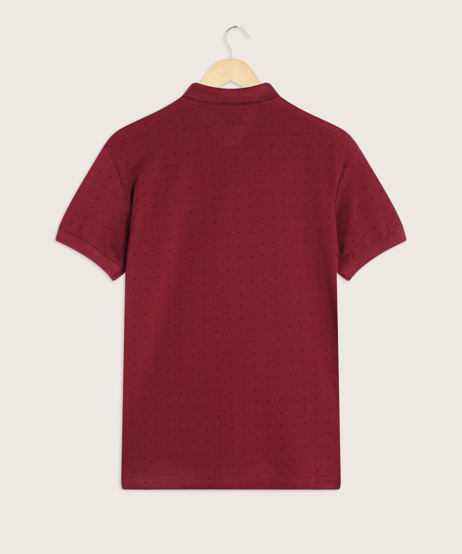 Polo Corte Slim Fit Blanco