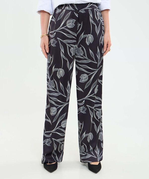 Pantalón estampado para mujer image number null