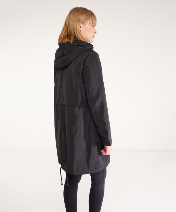 Chaqueta Parka Unicolor
