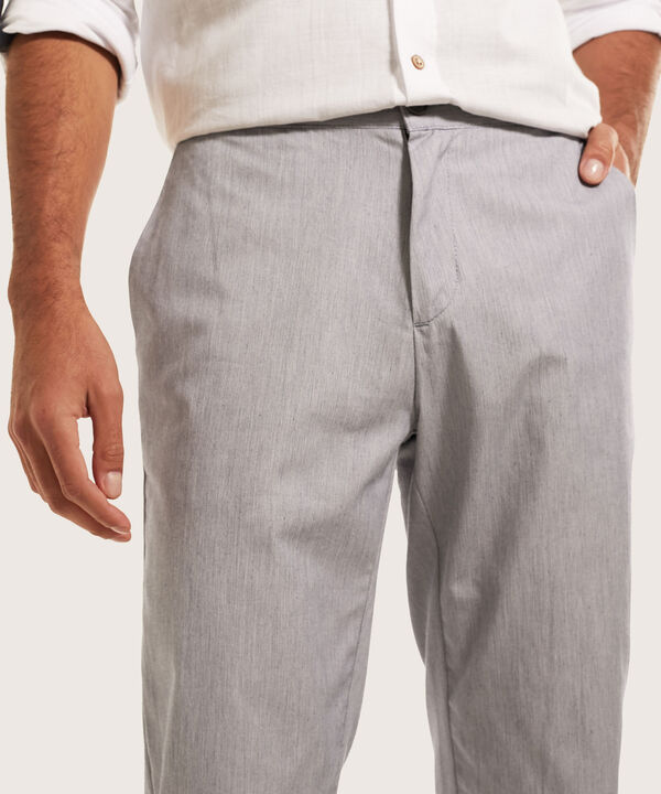 Pantalón Chino Con Elástico