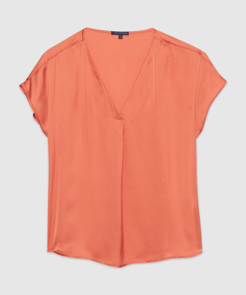 Blusa Manga Corta Rodada