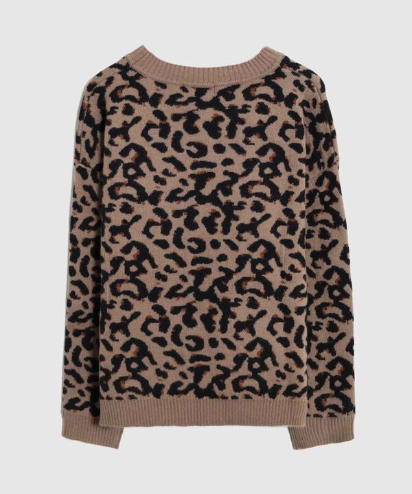 Saco Tejido Cuello Redondo Para Mujer