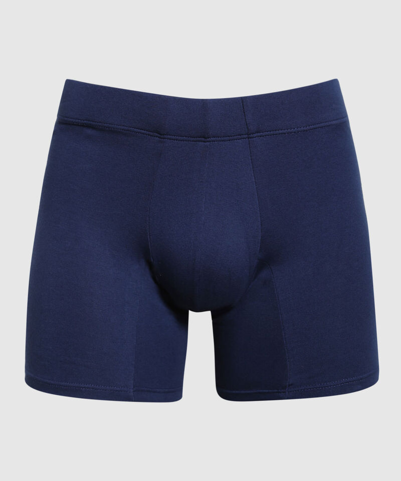 Pantaloncillo Boxer Medio En Algodon Con Screen Y Pretina Encaretrada