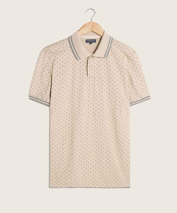 Polo Preteñida Cuello Maquina
