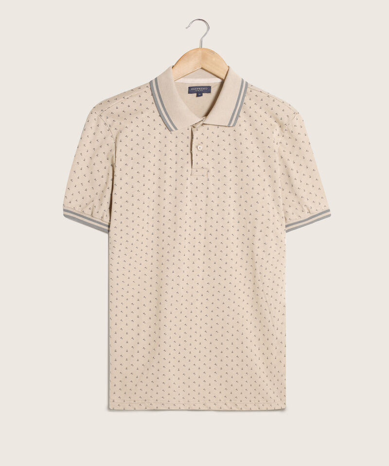 Polo Preteñida Cuello Maquina