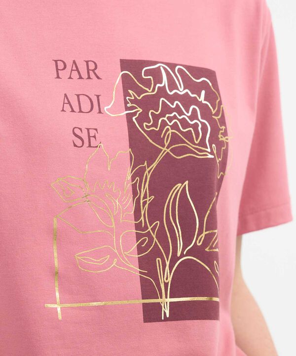 Camiseta manga corta para mujer image number null