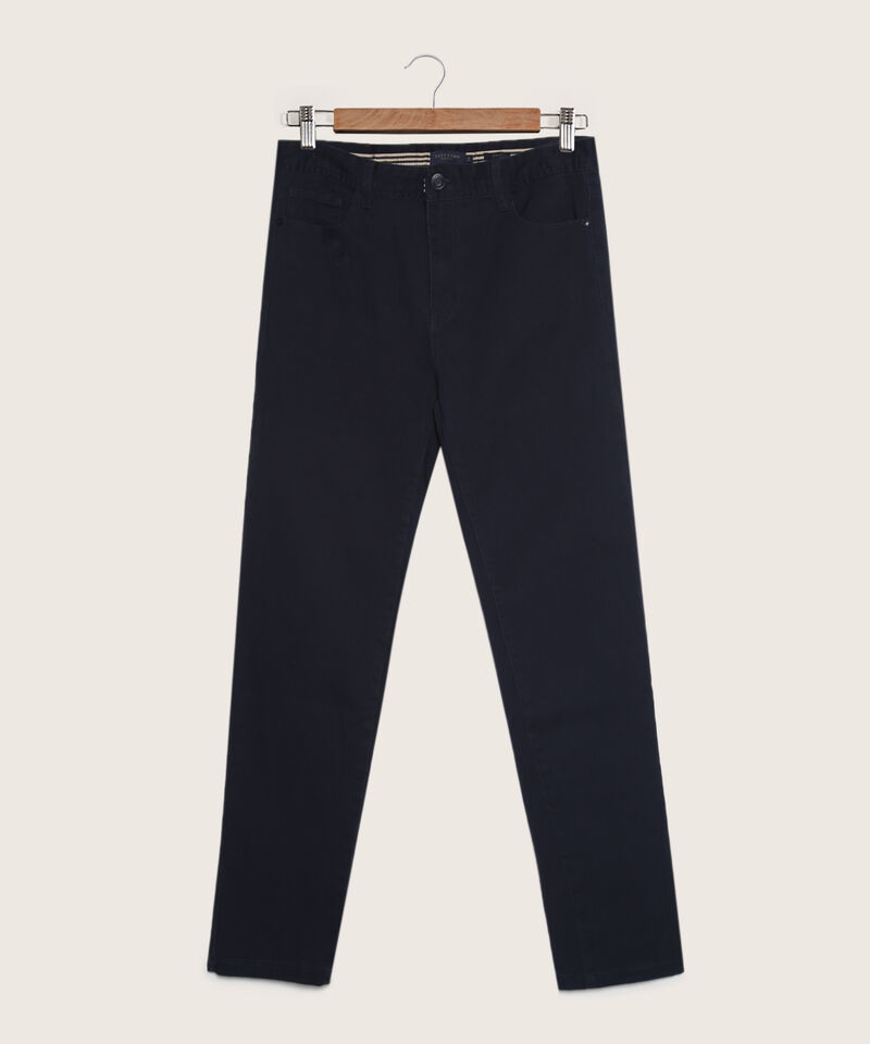 Pantalón 5 Bolsillos Unicolor Esencial