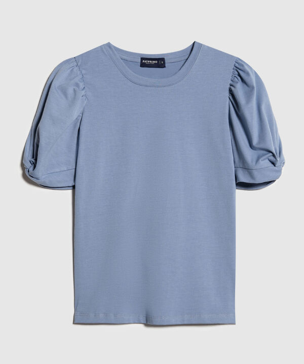 Camiseta con Ruche image number null