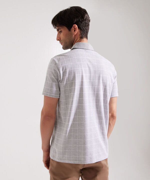 Polo Cuello Duro a Cuadros image number null