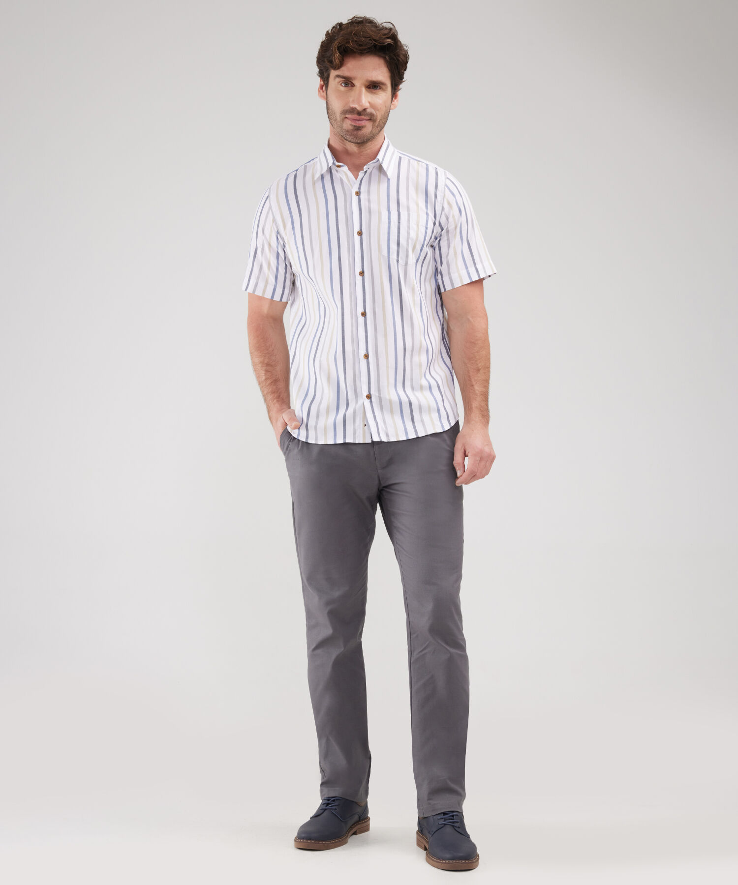 Camisa Manga Corta Regular Fit