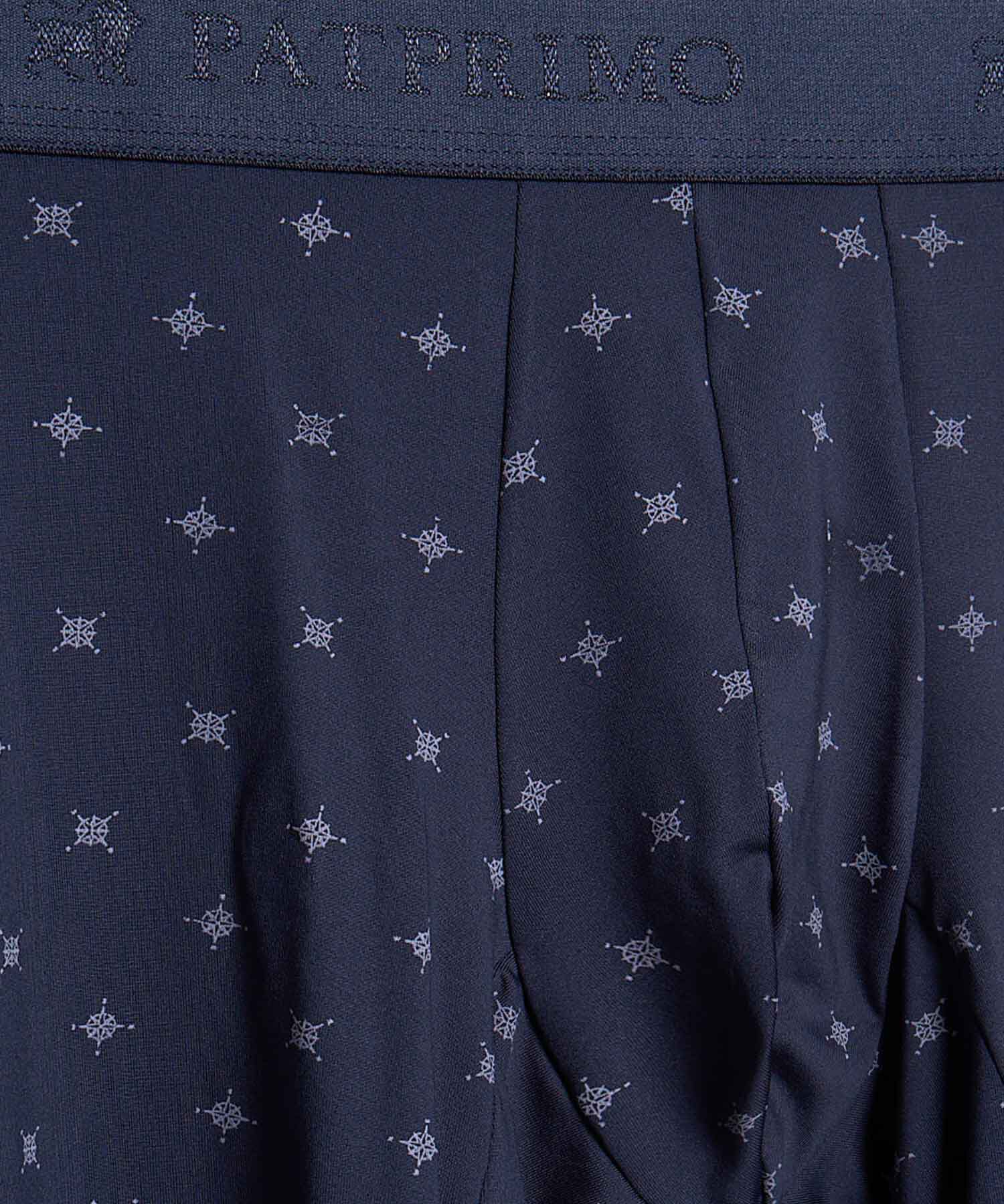 B&oacute;xer Ajustado Estampado Para Hombre