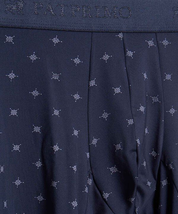 B&oacute;xer Ajustado Estampado Para Hombre