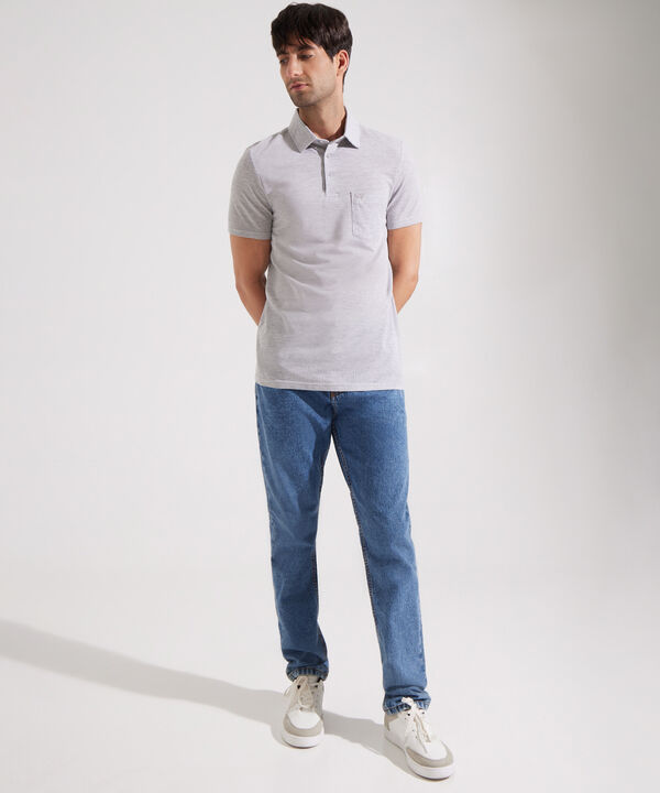 Polo  Cuello Duro Con Bolsillo - Silueta Slim Fit, Kairós