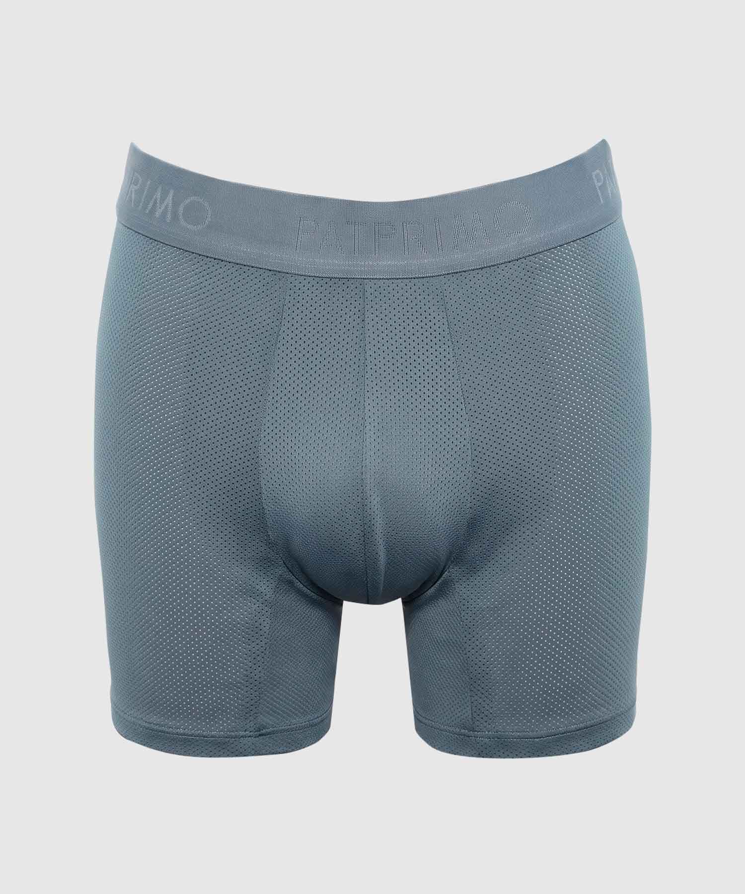 Pack X2 Boxer Para Hombre En Tejido Tipo Malla En Microfibra