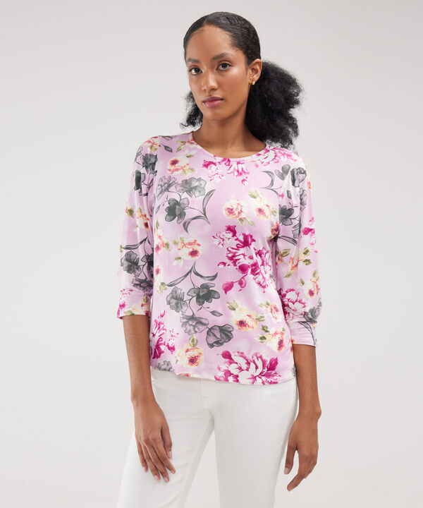 Camiseta Estampada Escote Redondo image number null