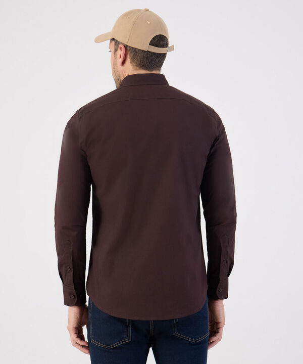 Camisa Formal De Manga Larga Para Hombre