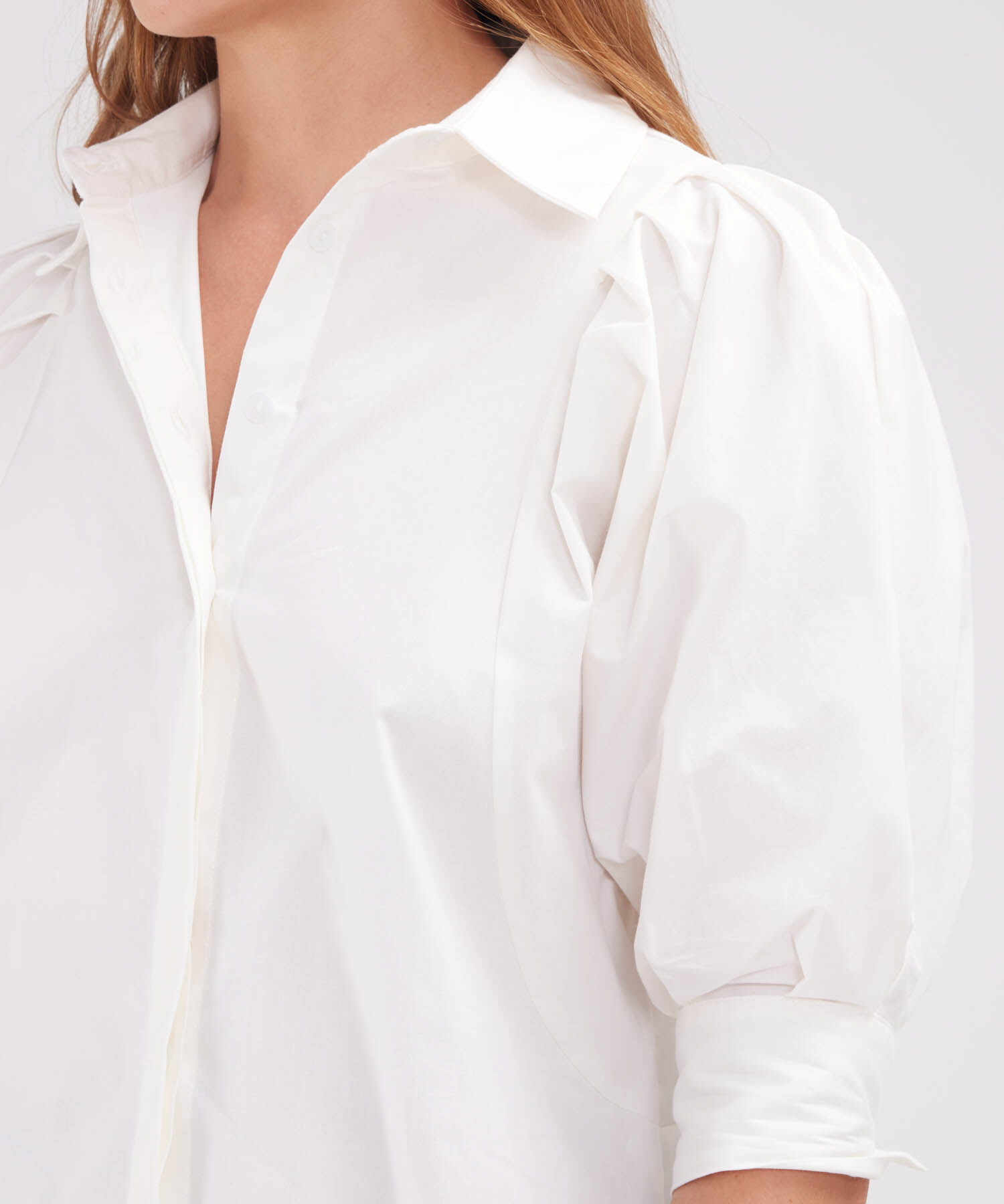 Camisa Unicolor Manga Corta Bombacha Al Codo
